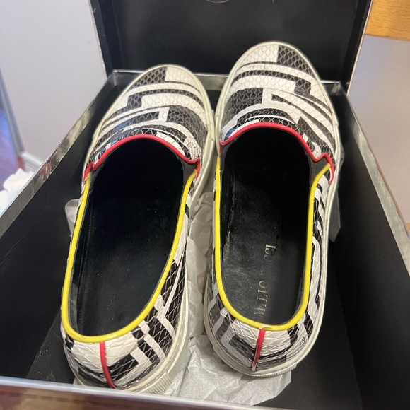 Emilio Pucci Leather Slip On Sneakers - Picture 9 of 9